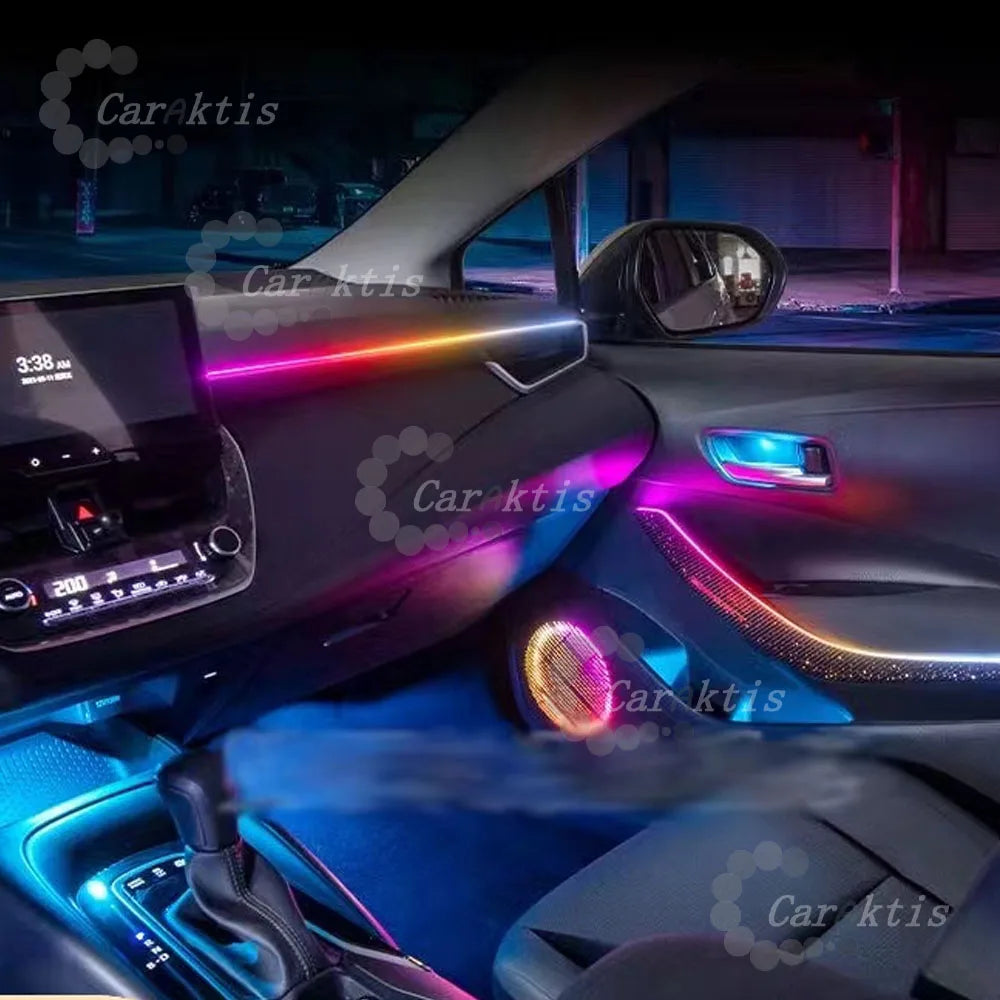 CarAkits Symphony LED Ambient Light For Toyota Corolla 2019-2023 Dynamic Atmosphere Strip Accessories