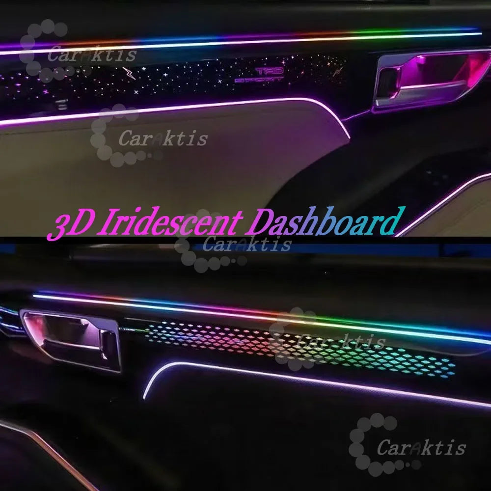 LED Atmosphere Light For Toyota Highlander 2015-2021 Dynamic Ambient Lighting 64 Colors
