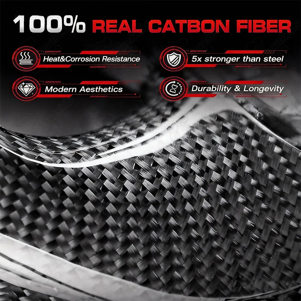 Honda Civic Type R 11th Gen LED RPM Carbon Fiber Steering Wheel