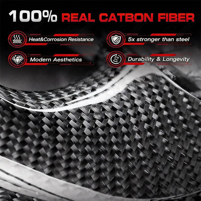 Honda Civic Type R 11th Gen LED RPM Carbon Fiber Steering Wheel