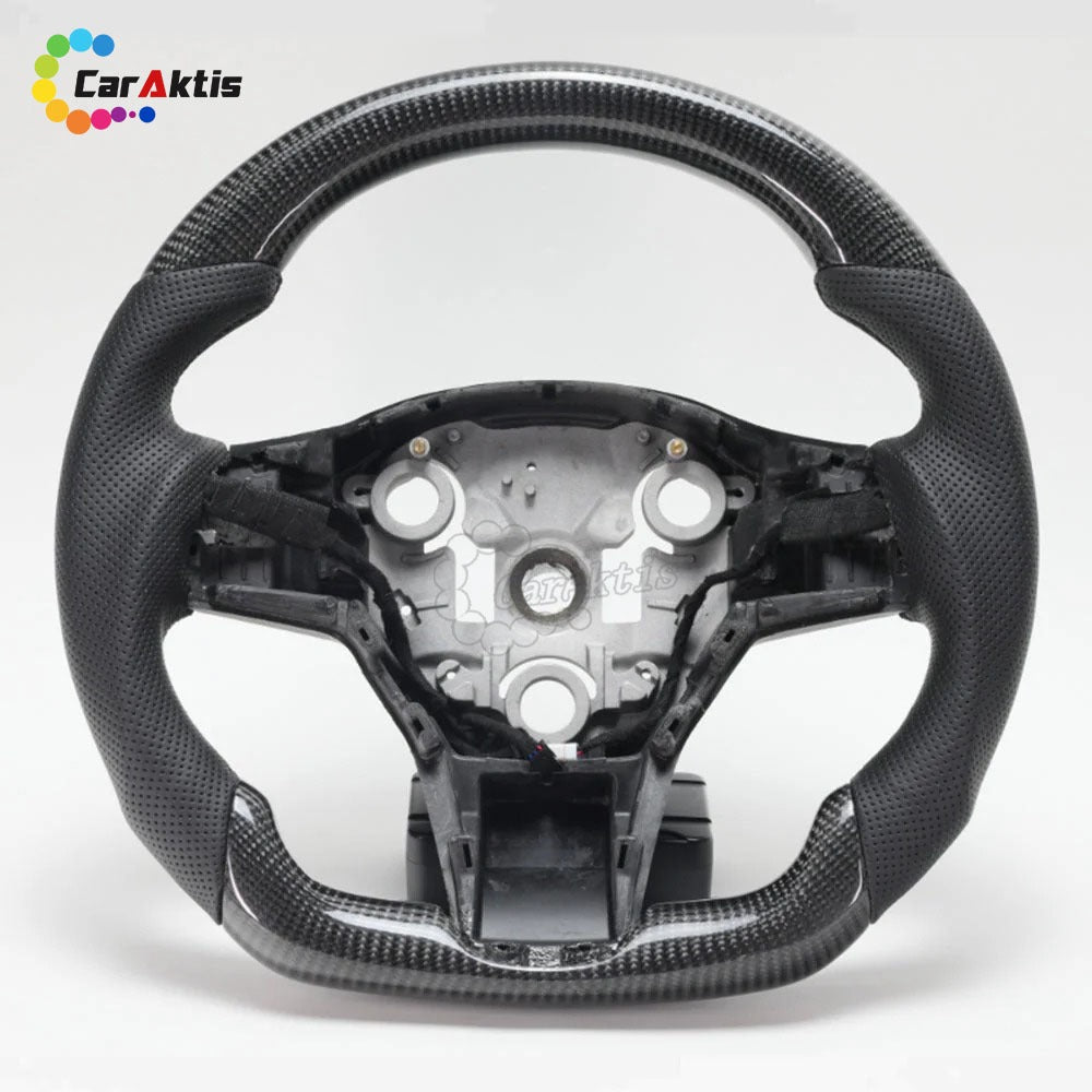 Carbon Fiber Steering Wheel for Tesla Model 3/Y