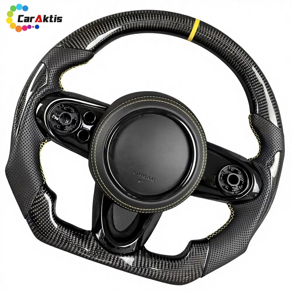 Mini Cooper F54 F55 F56 F57 F60 Custom Carbon Fiber Steering Wheel