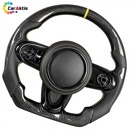 Mini Cooper F54 F55 F56 F57 F60 Custom Carbon Fiber Steering Wheel