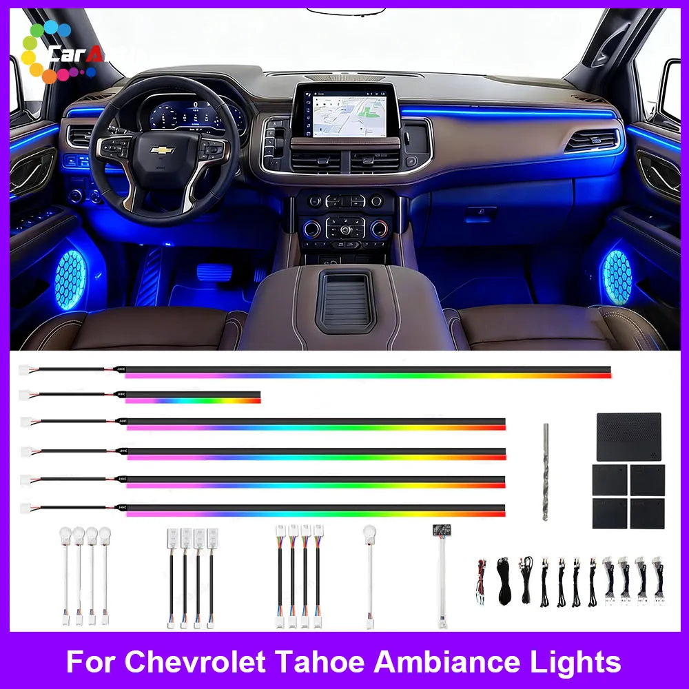 Chevrolet Tahoe Multi-Color LED Ambient Interior Lighting