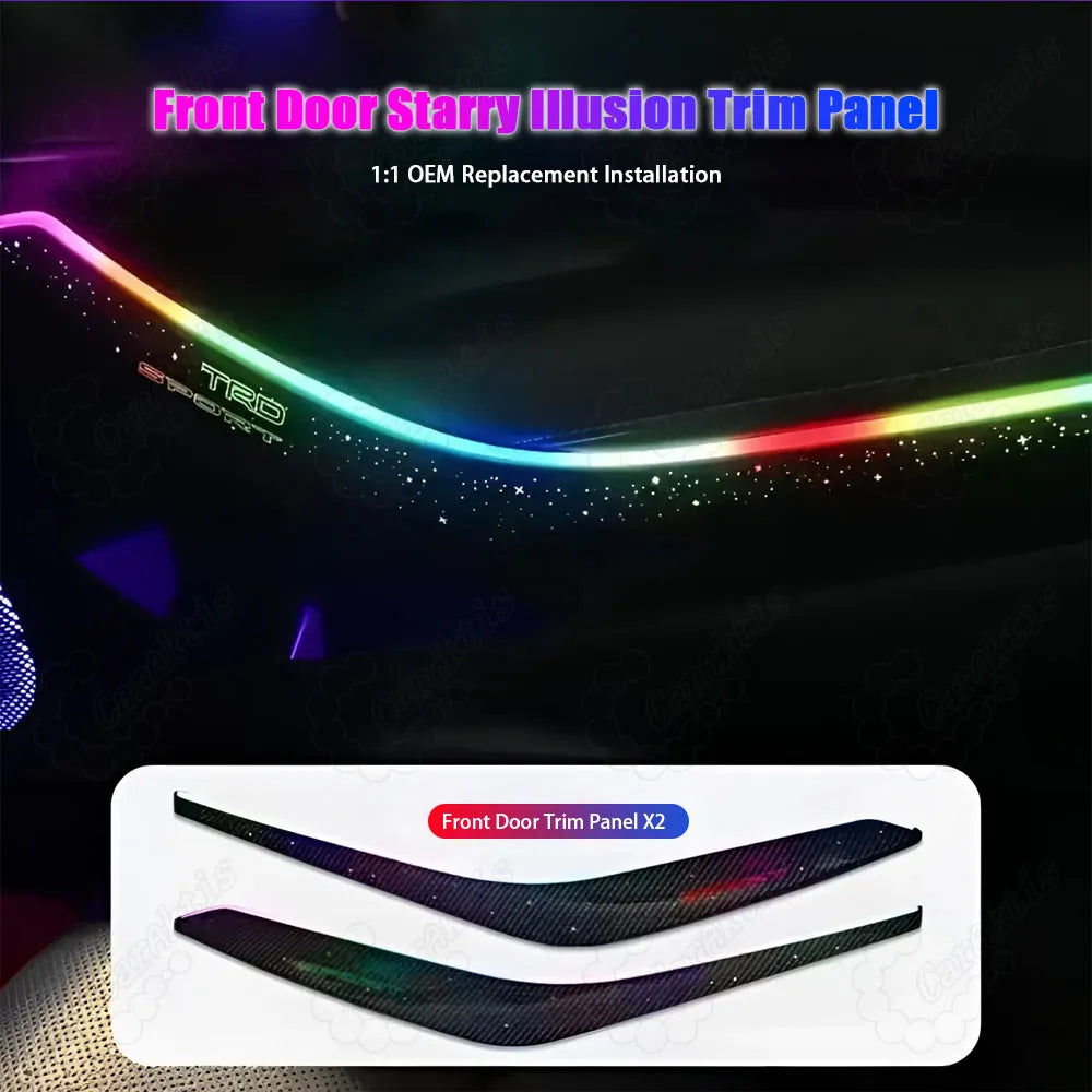CarAkits Symphony LED Ambient Light For Toyota Corolla Cross 2019-2025 Dynamic Atmosphere Strip Accessories