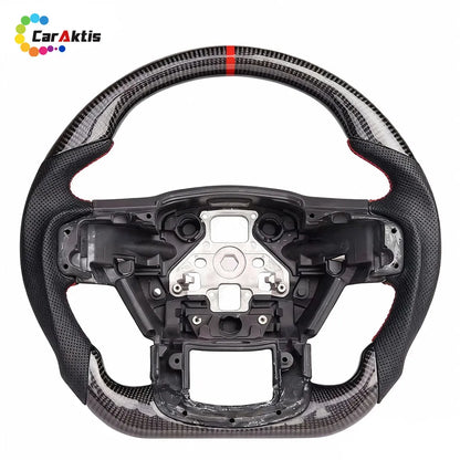 Customized Carbon Fiber Steering Wheel for Ford F-150 Raptor 2015-2020