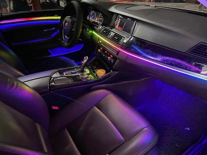 CarAktis Interior Ambient Lighting Kit for BMW 5 Series F10 F11 F18 (2011-2017) | Dashboard &amp; Door Atmosphere Lamp