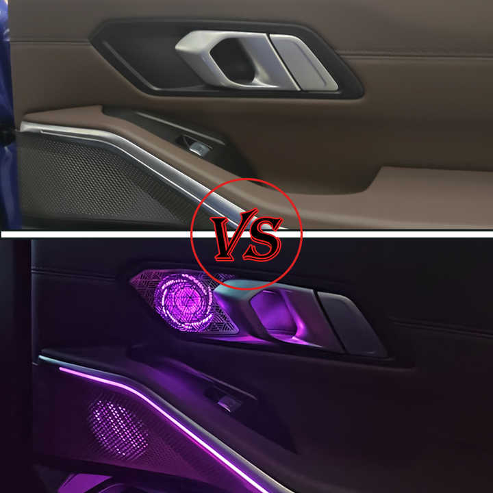 CarAktis For BMW 3 Series G20 G28 2020-2024 Illuminated 16 Kits Set Light Horn Cover Ambient Lighting