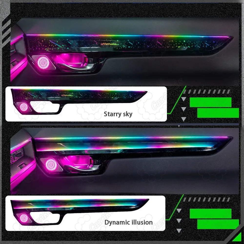 Honda CRV 2023-2026 Active Dynamic Interior Ambient Light Kit – Full Trim Set