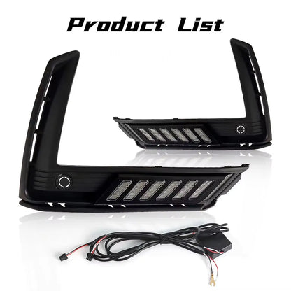 Dynamic LED DRL Kit for Honda CR-V 2023-2026, Sequential Switchback Turn Signal Driving Lights, Waterproof