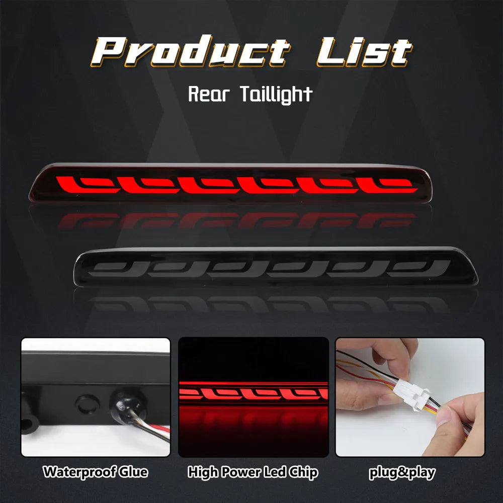Dynamic LED DRL Kit for Honda CR-V 2023-2026, Sequential Switchback Turn Signal Driving Lights, Waterproof