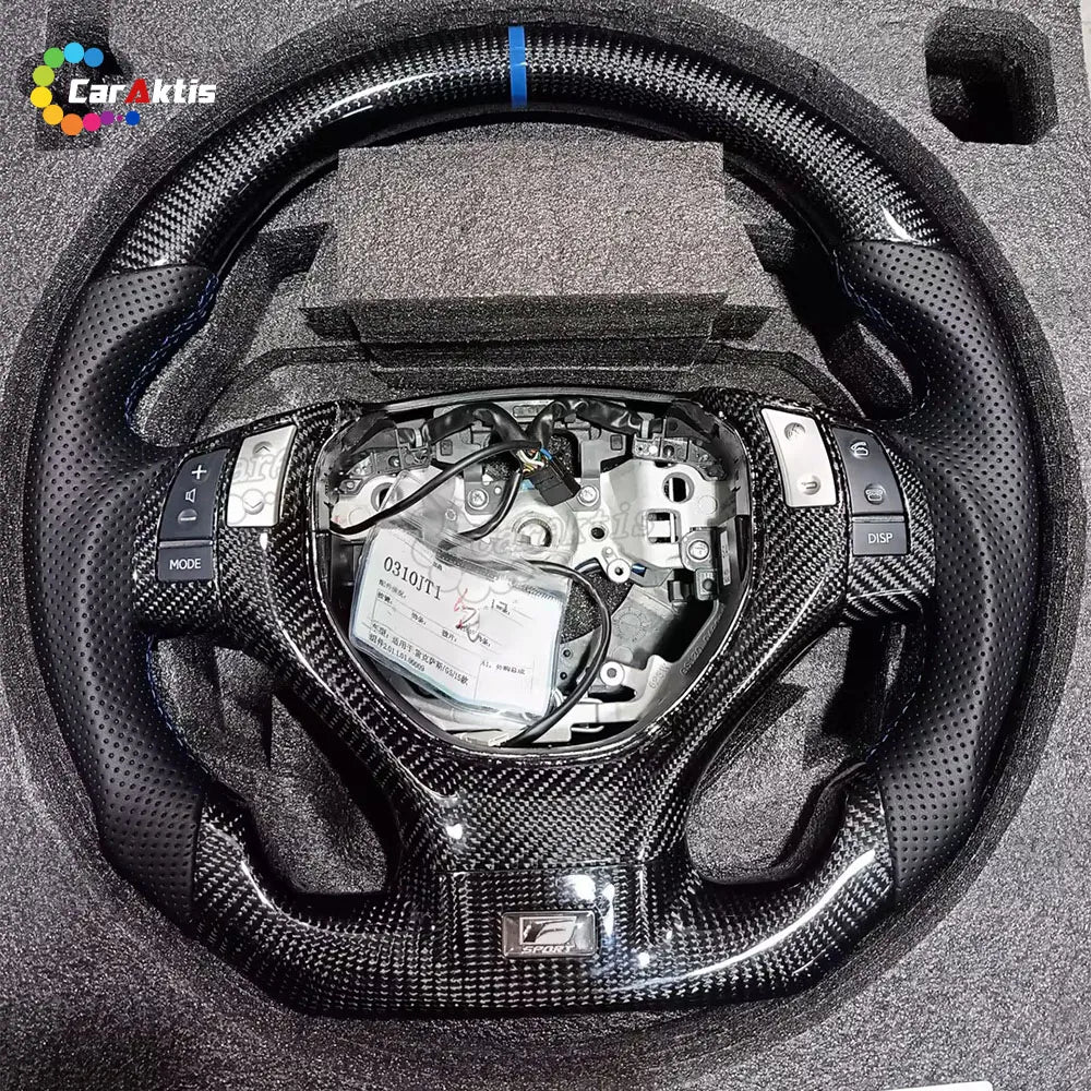 Lexus GS IS RC NX Custom Carbon Fiber Steering Wheel
