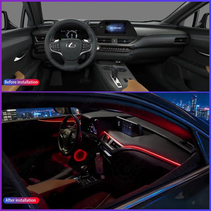 Custom Ambient Lighting Kit for Lexus UX 2019-2026 | Interior LED Atmosphere Lights