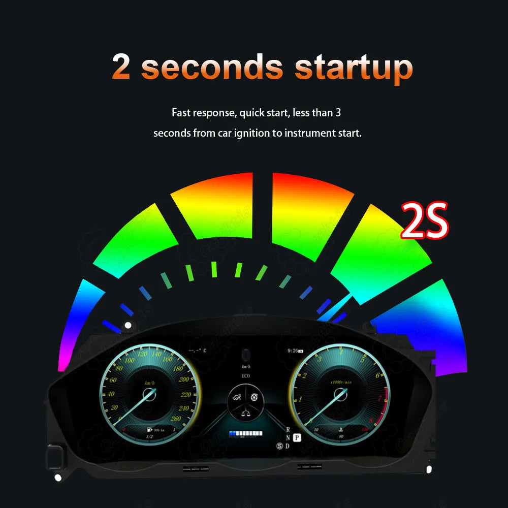 Mercedes-Benz C/GLC W205 X253 (2015-2022) Digital Speedometer LCD Dashboard Upgrade