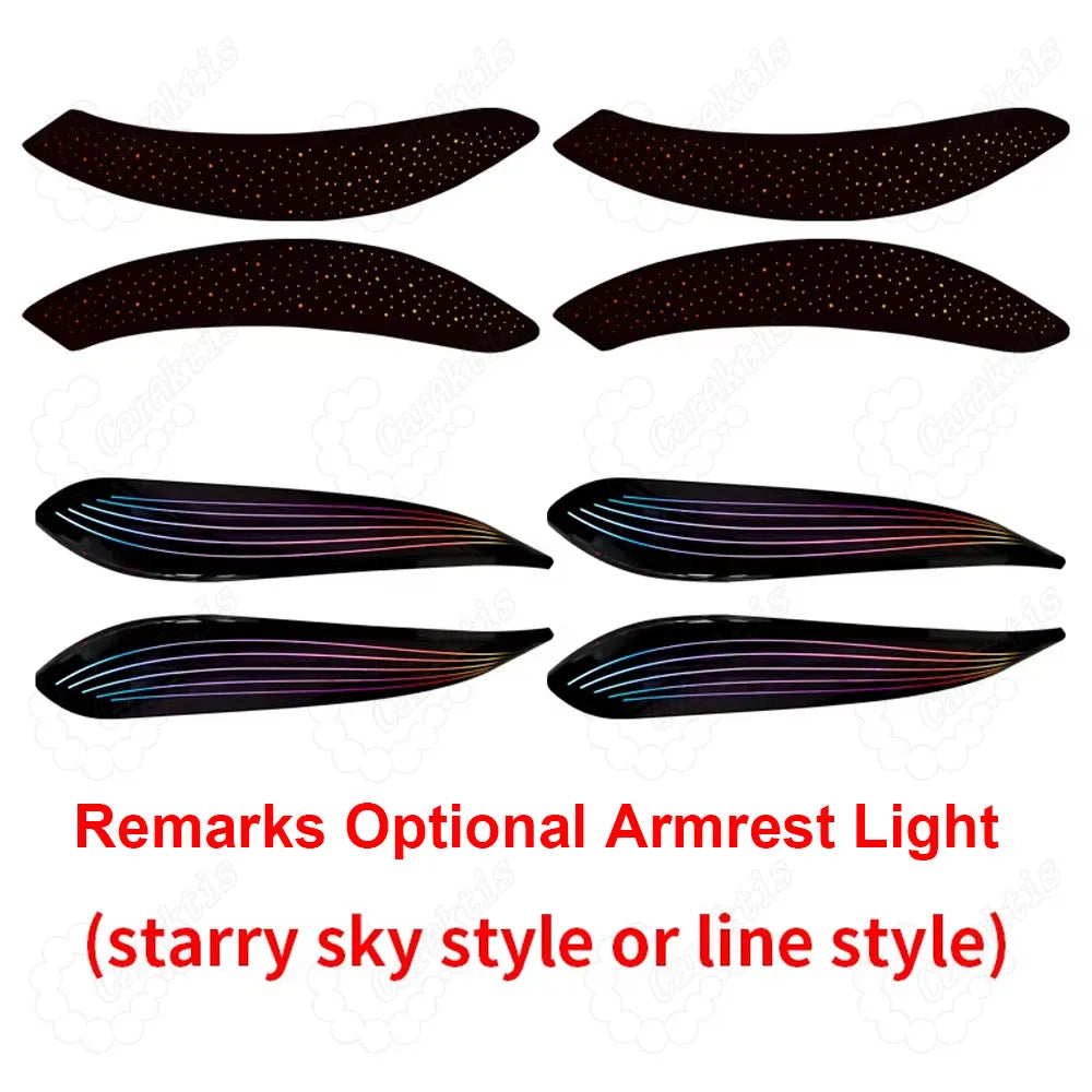 Optional Armrest Light starry sky style or line style