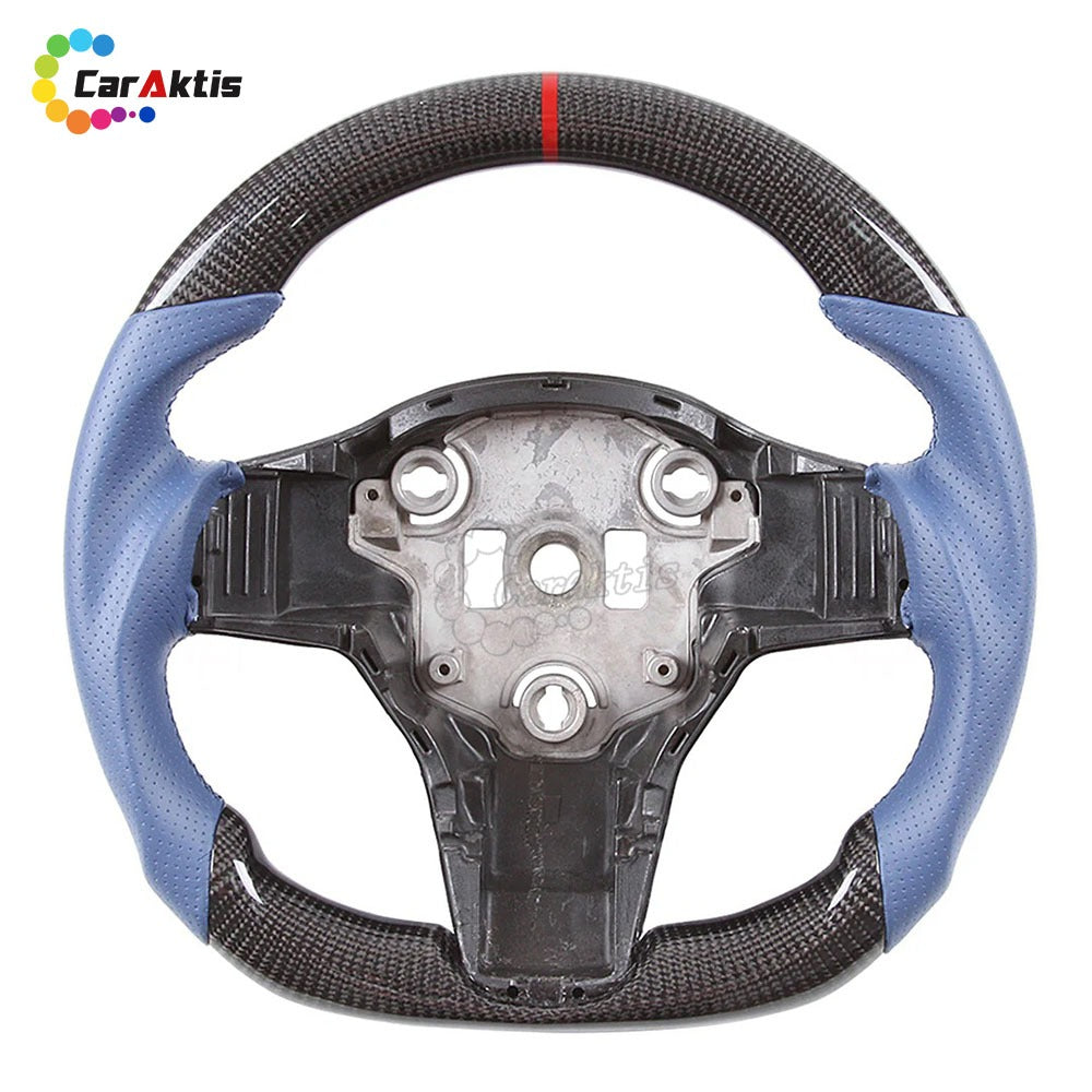 Carbon Fiber Steering Wheel for Tesla Model 3/Y