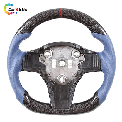 Carbon Fiber Steering Wheel for Tesla Model 3/Y