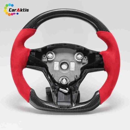 Carbon Fiber Steering Wheel for Tesla Model 3/Y