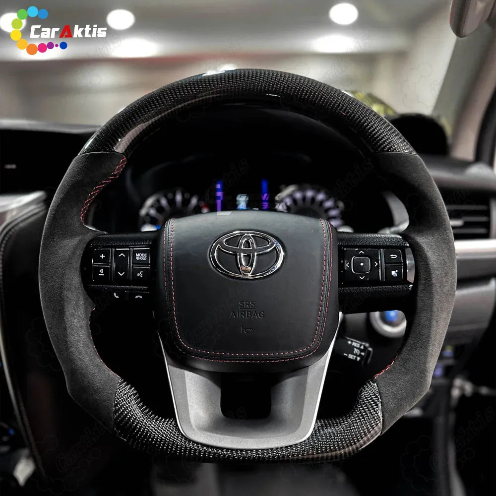 Toyota Hilux Custom Carbon Fiber Steering Wheel
