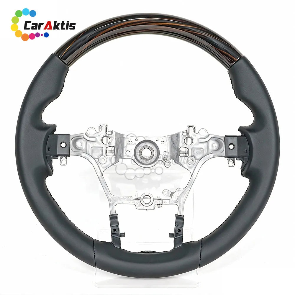 Toyota Hilux Peach Wood Grain Steering Wheel