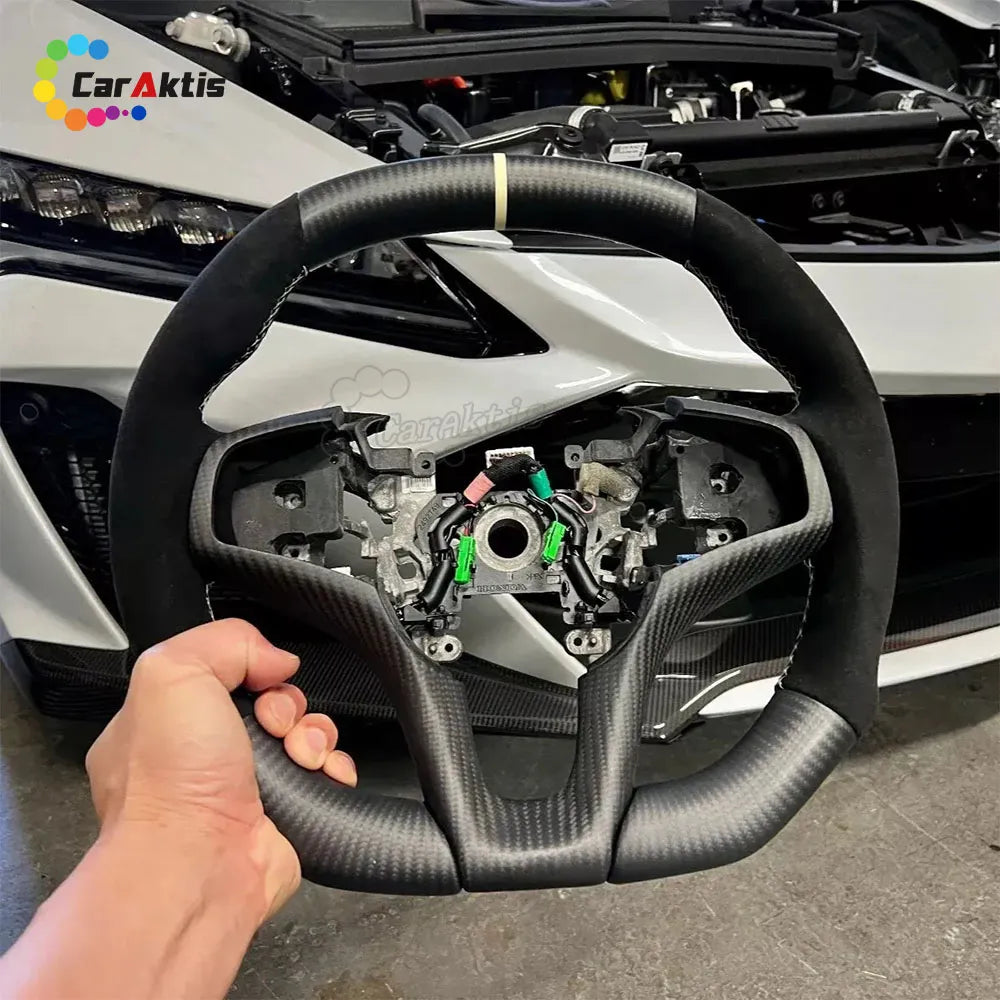 Custom Carbon Fiber Steering Wheel for Acura Series