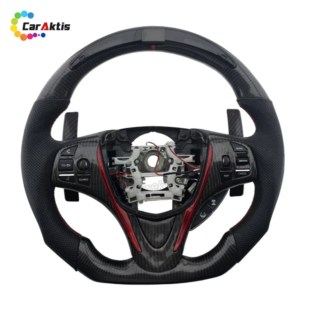 Custom Carbon Fiber Steering Wheel for Acura Series