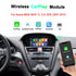 Wireless CarPlay and Android Auto retrofit module for Acura MDX RDX TL ILX ZDX 2007-2013 dashboard display.