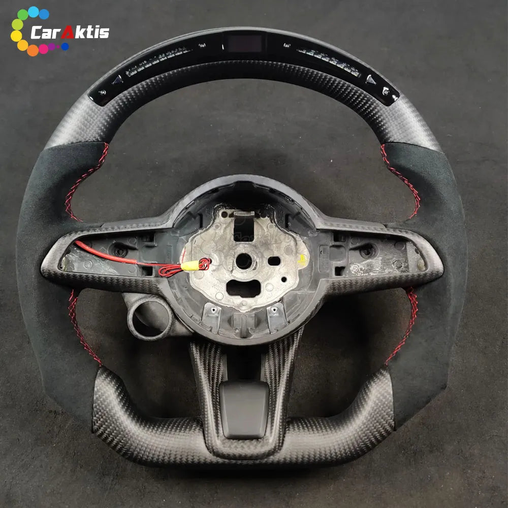 2017-2021 Alfa Romeo Stelvio Giulia Custom Carbon Fiber Steering Wheel