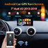 7 inch Android car GPS navigation screen upgrade for Audi A3 2013-2018 with wireless Apple CarPlay and Android Auto support.