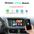 Wireless Apple CarPlay and Android Auto Retrofit Module for Audi Q5 2009-2017