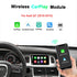 Wireless Apple CarPlay and Android Auto retrofit module for Audi Q7 2010-2015 models.