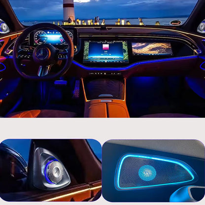 64 Colors LED Ambient Light For 2024-2025 Mercedes-Benz W214 E-Class Coupe Automotive Interior Decoration