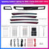 18-LED Galaxy Rainbow Ambient Lighting Kit Package Contents for BMW E60
