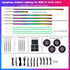 Complete Symphony Dynamic Interior Lighting Kit for BMW X1/X2 (F48/F49) 2016-2022, featuring multi-color LED strips, App control, and OEM-style integration.