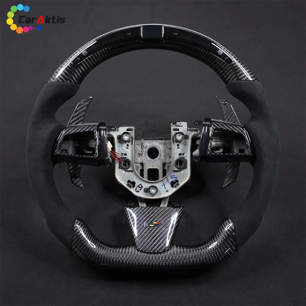 Cadillac Carbon Fiber Steering Wheel for CTS / XLR / STS (2003-2015)