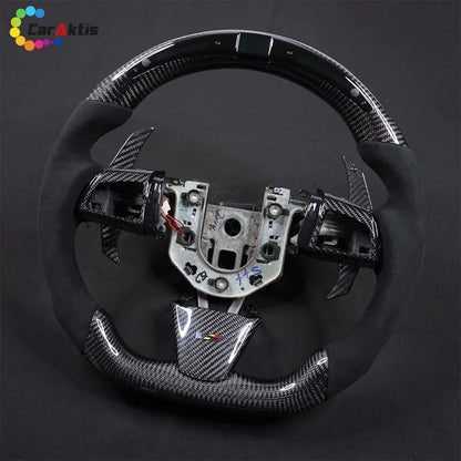 Cadillac Carbon Fiber Steering Wheel for CTS / XLR / STS (2003-2015)