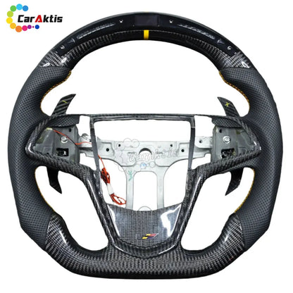 Cadillac Carbon Fiber Steering Wheel for CTS / XLR / STS (2003-2015)