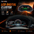 CarAktis digital instrument cluster display upgrade for Mercedes-Benz E-Class W212