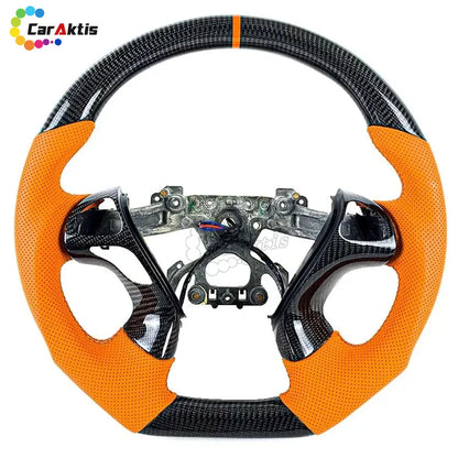 carbon fiber and perforated leather steering wheel infiniti q70 M37 M56