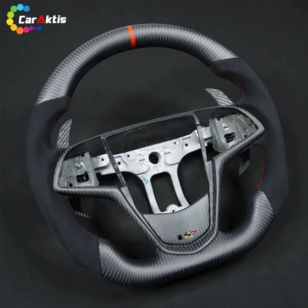 Cadillac Carbon Fiber Steering Wheel for CTS / XLR / STS (2003-2015)