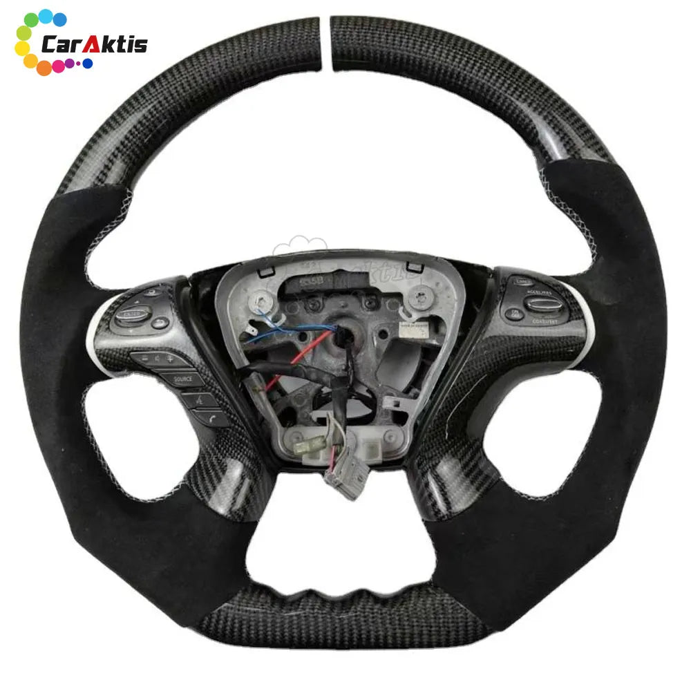 custom carbon fiber steering wheel infiniti q70 m37 m56