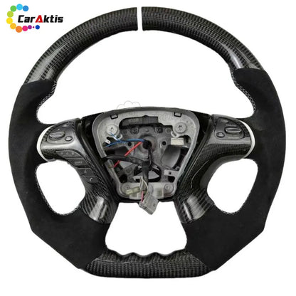 custom carbon fiber steering wheel infiniti q70 m37 m56