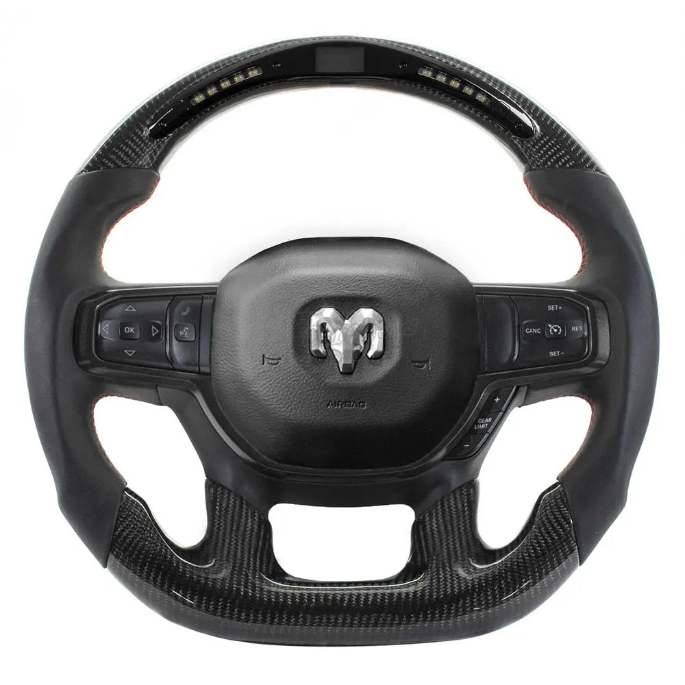 2021-2026+ Ram TRX 1500 Custom Carbon Fiber Steering Wheel