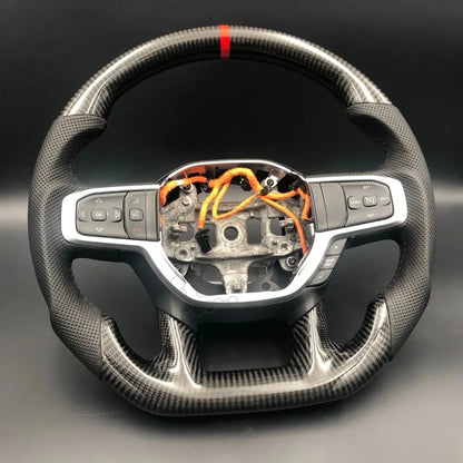 2021-2026+ Ram TRX 1500 Custom Carbon Fiber Steering Wheel