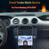 Ford Mustang 2015-2020 Tesla-style vertical Android touchscreen head unit installed in dashboard