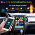12.1-inch Android car radio touchscreen installed in Ford Ranger Everest showing Apple CarPlay interface.