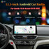 12.3-inch Android car radio touchscreen head unit installed in Honda Accord 10th gen dashboard
