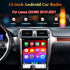 15-inch Android car radio head unit with touchscreen installed in a Lexus GX460 (2010-2021) supporting CarPlay and Android Auto.