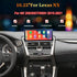 10.25-inch Android touchscreen car stereo installed in Lexus NX 200 200T 300H (2015-2021) dashboard.