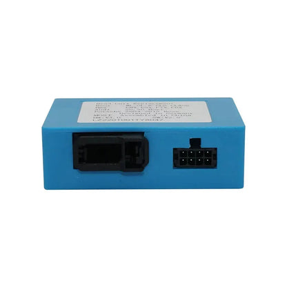Front panel interface ports of MOST optical fiber audio decoder box for Mercedes Benz Bose Harman Kardon factory amplifier system